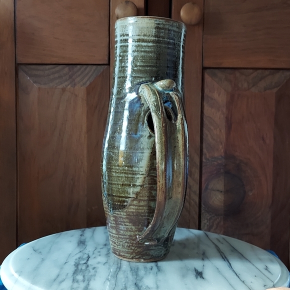 Water jug signed pottery - Picture 7 of 13